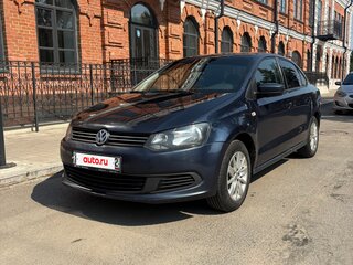 2010 Volkswagen Polo V, синий, 400000 рублей, вид 1