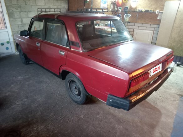 2003 Lada (ВАЗ) 2107, пурпурный, 73000 рублей - вид 6