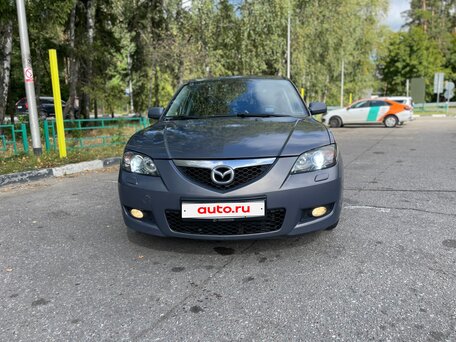 2007 Mazda 3 I (BK) Рестайлинг, серый, 550000 рублей, вид 1