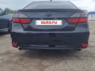 2018 Toyota Camry VII (XV50) Рестайлинг 2, чёрный, 2230000 рублей, вид 4