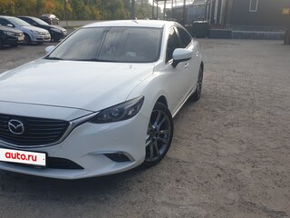 2016 Mazda 6 III (GJ) Рестайлинг, белый, 2100000 рублей, вид 5