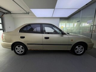 2006 Hyundai Accent ТагАЗ II, бежевый, 210000 рублей, вид 4