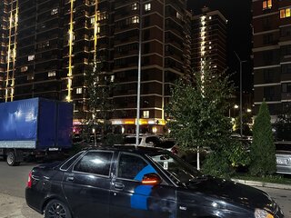2007 Lada (ВАЗ) Priora I, чёрный, 220000 рублей, вид 3