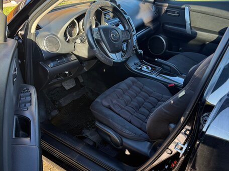 2008 Mazda 6 II (GH), чёрный, 800000 рублей, вид 5