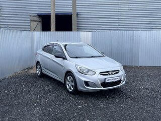 2011 Hyundai Solaris I, серебристый, 770000 рублей, вид 5