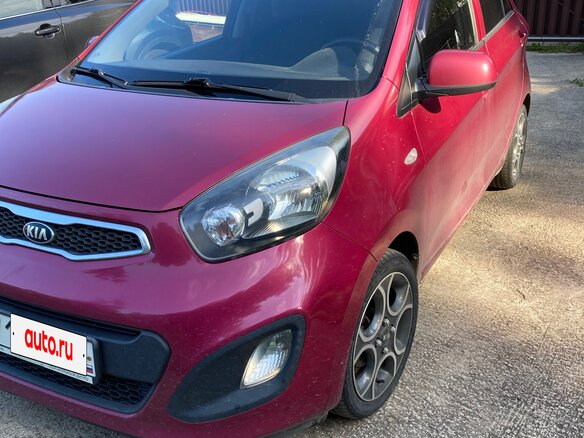 2013 Kia Picanto II, розовый - вид 1