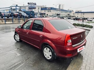 2010 Renault Logan I Рестайлинг, красный, 490000 рублей, вид 5