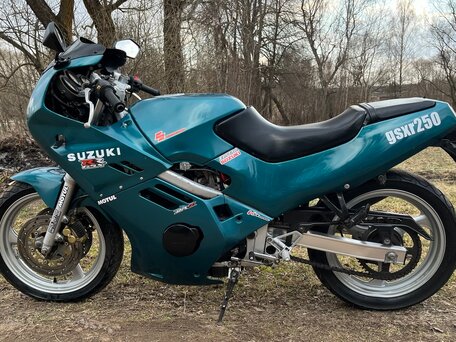 1990 Suzuki GSR 250, зелёный, 75000 рублей, вид 2
