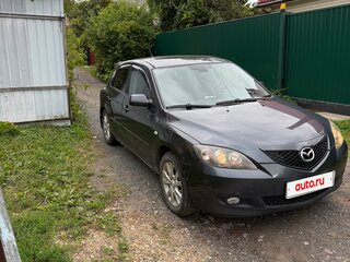 2007 Mazda 3 I (BK) Рестайлинг, синий, 295000 рублей, вид 3