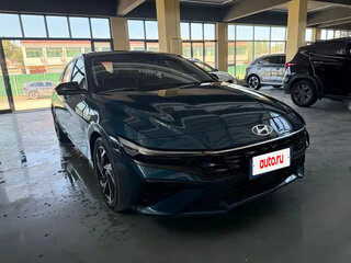 2023 Hyundai Elantra VII (CN7) Рестайлинг, синий, 1447000 рублей, вид 5
