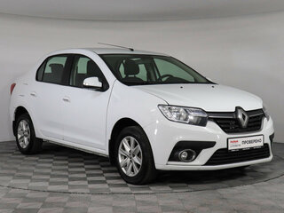 2019 Renault Logan II Рестайлинг, белый, 848000 рублей, вид 3
