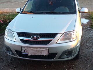 2014 Lada (ВАЗ) Largus I, серебристый, 630000 рублей, вид 1