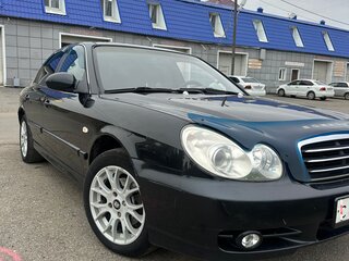 2005 Hyundai Sonata IV (EF) Рестайлинг, чёрный, 450000 рублей, вид 2