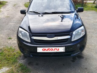 2012 Lada (ВАЗ) Granta I, чёрный, 220000 рублей, вид 1