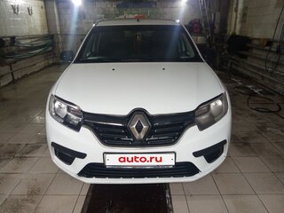 2018 Renault Logan II Рестайлинг, белый, 270000 рублей, вид 1