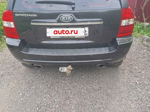 2006 Kia Sportage II, чёрный - вид 3