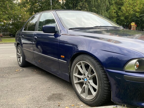 1997 BMW 5 серии 523i IV (E39), синий - вид 19