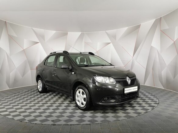 2017 Renault Logan II, чёрный - вид 2