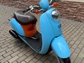 2004 Honda Crea Scoopy, голубой, 99900 рублей