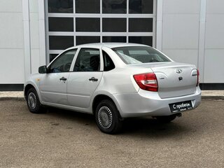 2017 Lada (ВАЗ) Granta I, серебристый, 459000 рублей, вид 3