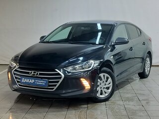 2016 Hyundai Elantra VI (AD), чёрный, 940000 рублей, вид 1