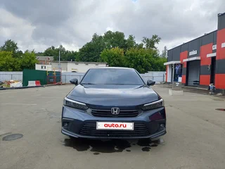 2021 Honda Civic XI, синий, 2450000 рублей, вид 3