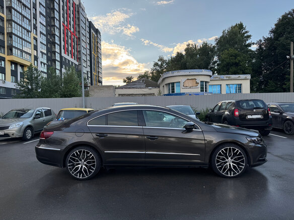 2013 Volkswagen Passat CC I Рестайлинг, коричневый, 1250000 рублей - вид 7