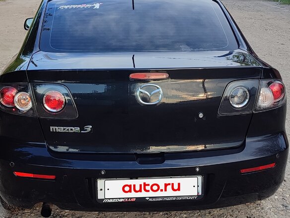 2008 Mazda 3 I (BK) Рестайлинг, чёрный, 250000 рублей - вид 5