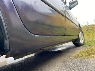 2008 Lada (ВАЗ) Kalina I, фиолетовый, 300000 рублей, вид 5