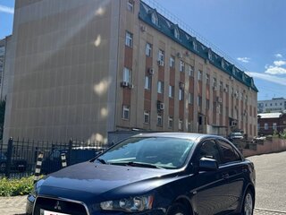 2011 Mitsubishi Lancer X Рестайлинг, синий, 650000 рублей, вид 2