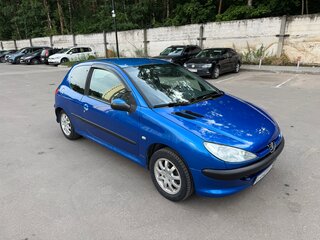 2007 Peugeot 206, синий, 195000 рублей, вид 3
