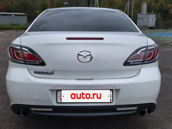 2011 Mazda 6 II (GH) Рестайлинг, белый, 950000 рублей - вид 8