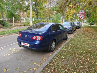 2008 Volkswagen Passat B6, синий, 930000 рублей, вид 3