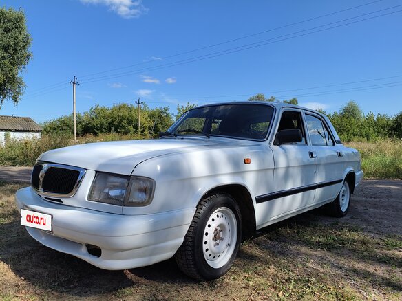 1998 ГАЗ 3110 «Волга», белый, 180000 рублей