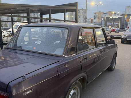 1997 Lada (ВАЗ) 2105, фиолетовый, 100000 рублей, вид 3
