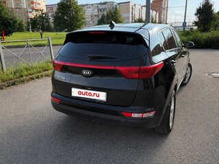 2018 Kia Sportage IV, чёрный, 1550000 рублей, вид 4