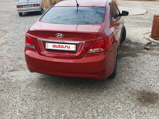 2016 Hyundai Solaris I Рестайлинг, красный, 680000 рублей, вид 1