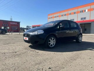2008 Fiat Punto III Grande Punto, чёрный, 399000 рублей, вид 2
