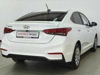 2018 Hyundai Solaris II, белый, 809000 рублей, вид 5