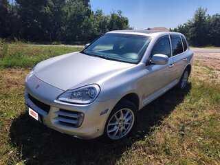 2009 Porsche Cayenne Diesel I Рестайлинг (957), серебристый, 1699000 рублей, вид 2