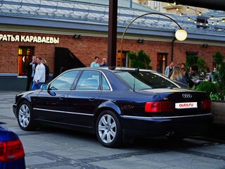1999 Audi A8 I (D2) Рестайлинг, синий, 800000 рублей, вид 5