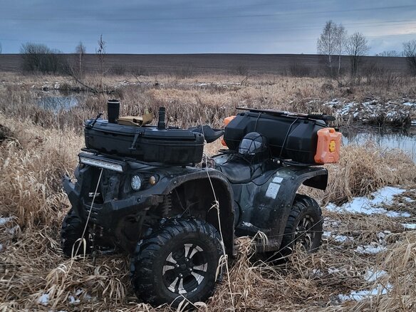 2011 Stels ATV-700, чёрный, 400000 рублей