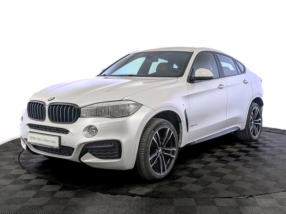 2019 BMW X6 40d II (F16), белый, 4550000 рублей