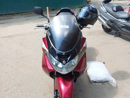 2003 Suzuki Burgman (SkyWave) 400, красный, 220000 рублей, вид 4