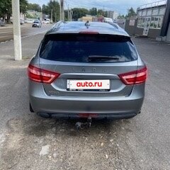 2018 Lada (ВАЗ) Vesta SW I, серый, 915000 рублей, вид 4