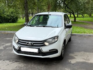 2018 Lada (ВАЗ) Granta I Рестайлинг, белый, 440000 рублей, вид 1
