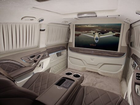 2025 Mercedes-Benz V-Класс Long 300 d длинный III (W447) Рестайлинг 2, чёрный, 32800000 рублей, вид 2