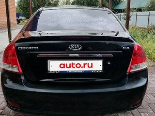 2007 Kia Cerato I Рестайлинг, чёрный, 390000 рублей, вид 5