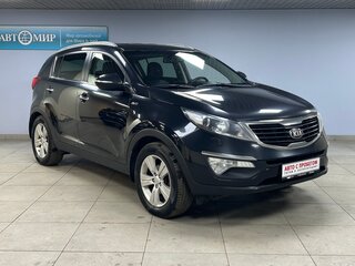 2013 Kia Sportage III, чёрный, 1120000 рублей, вид 3