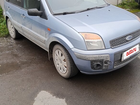 2008 Ford Fusion I Рестайлинг, голубой, 360000 рублей - вид 3